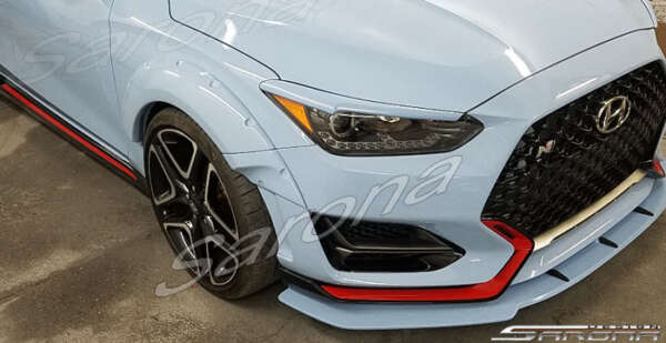2018-2020 Hyundai Veloster Fender Flares