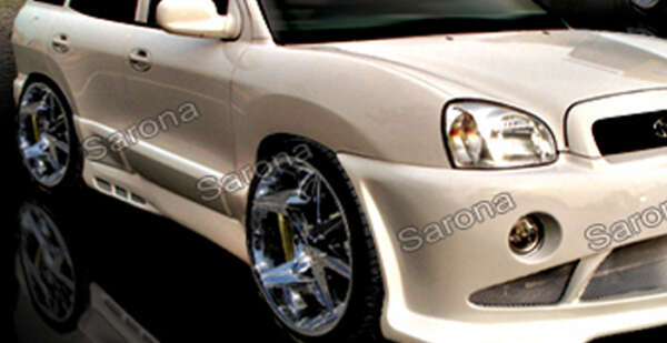 2002-2004 Hyundai Santa Fe Side Skirts