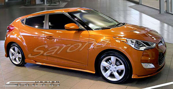 2012-2017 Hyundai Veloster Side Skirts