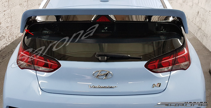 2018-2020 Hyundai Veloster Roof Wing