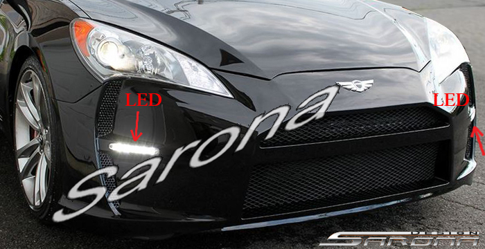 2009-2012 Hyundai Genesis Coupe Front Bumper