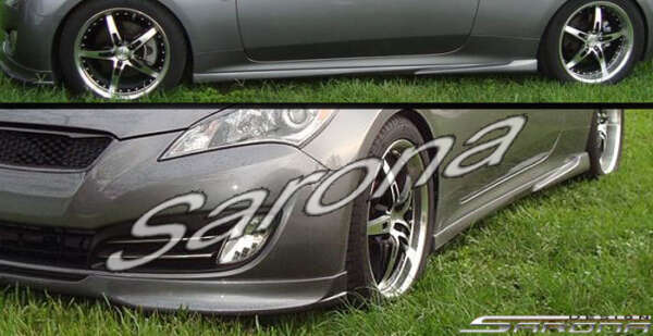 2009-2013 Hyundai Genesis Coupe Side Skirts