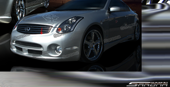 2003-2007 Infiniti G35 Coupe Front Bumper
