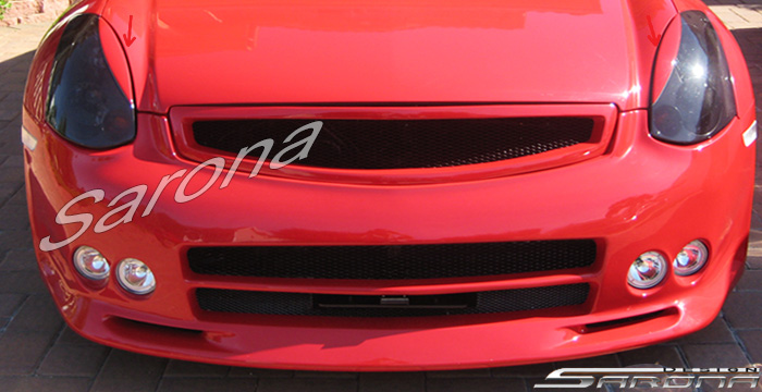 2003-2007 Infiniti G35 Coupe Eyelids 2003-2007 Infiniti G35 Coupe Eyelids