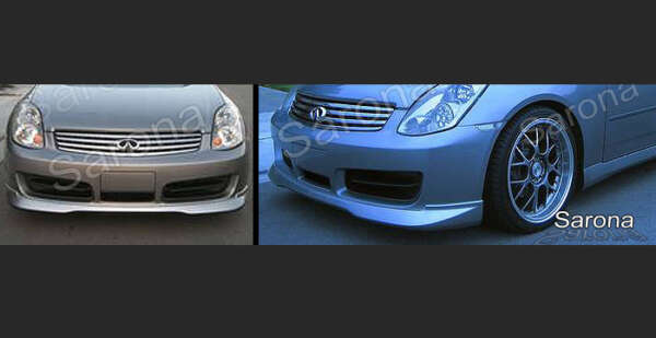 2005-2006 Infiniti G35 Sedan Front Add-On