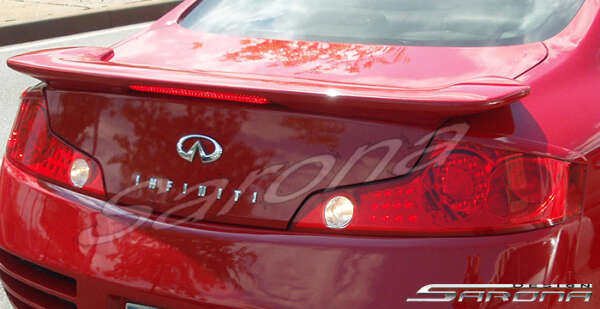 2003-2007 Infiniti G35 Coupe Trunk Wing
