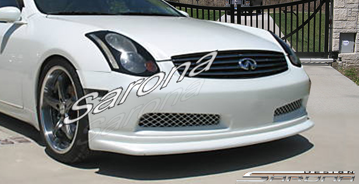 2005-2006 Infiniti G35 Coupe Front Add-On