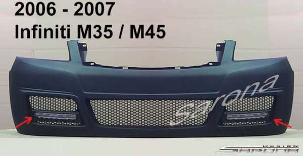 2006-2007 Infiniti M45 Front Bumper