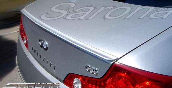 2003-2007 Infiniti G35 Coupe Trunk Wing 2003-2007 Infiniti G35 Coupe Trunk Wing