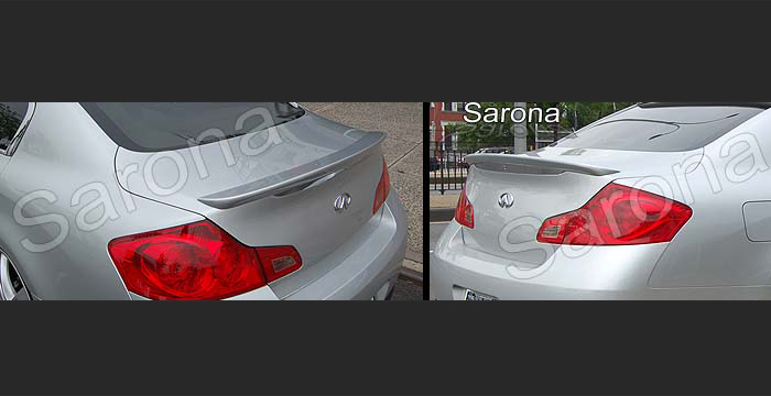 2007-2013 Infiniti G37 Sedan Trunk Wing
