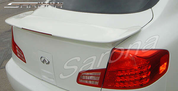 2003-2006 Infiniti G35 Sedan Trunk Wing