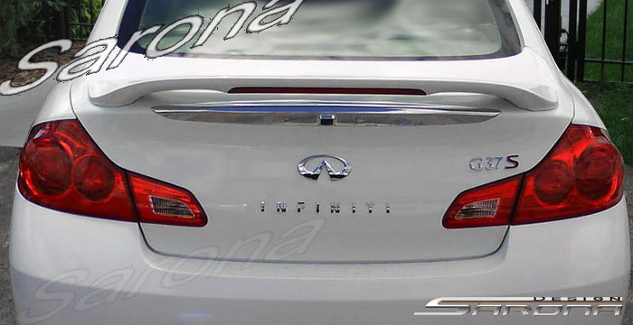 2007-2013 Infiniti G37 Sedan Trunk Wing