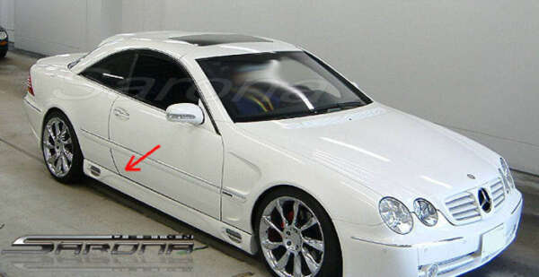 2000-2006 Mercedes-Benz CL Side Skirts