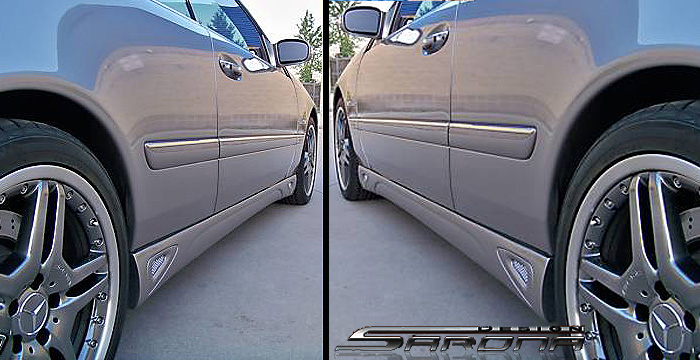 2000-2006 Mercedes-Benz CL Side Skirts