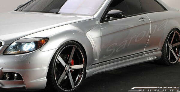 2007-2014 Mercedes-Benz CL Side Skirts