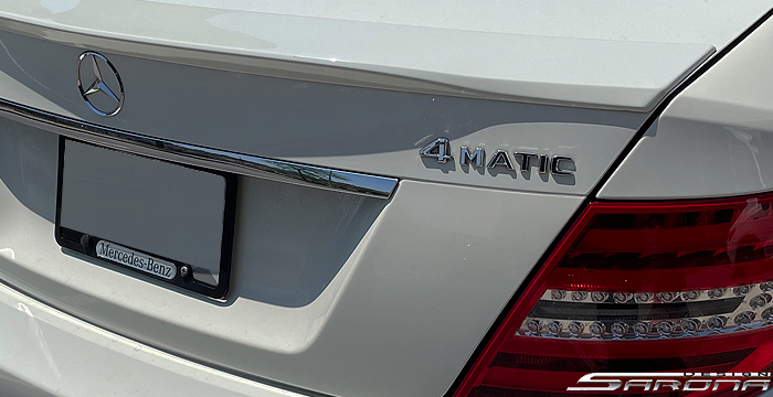 2008-2014 Mercedes-Benz C Class Trunk Wing
