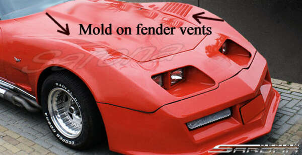 1965-2016 Chevrolet Corvette Air Scoop