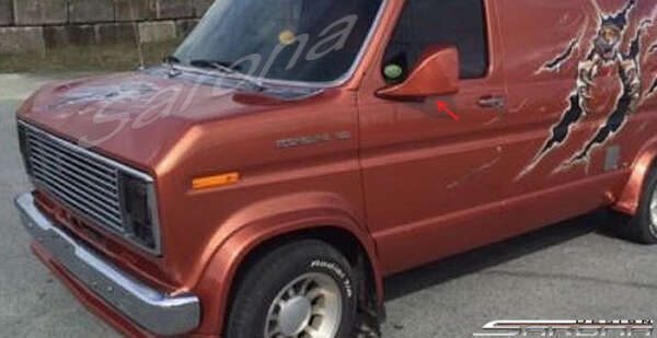 1970-1995 Chevrolet G-Series Van (G10/G20/G30) Mirror Covers