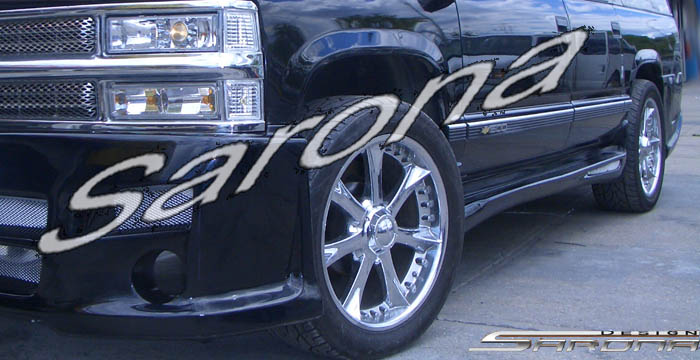 1992-1999 Chevrolet Suburban Side Skirts