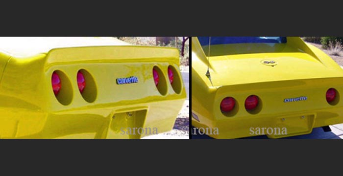 1977-1979 Chevrolet Corvette Trunk Wing