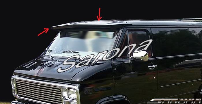 1971-1995 Chevrolet G-Series Van (G10/G20/G30) Sun Visor