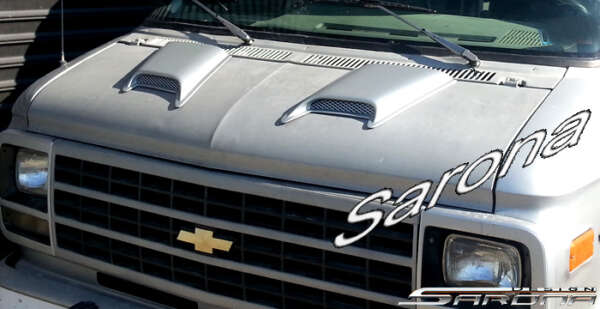 1970-1995 Chevrolet G-Series Van (G10/G20/G30) Hood Scoop