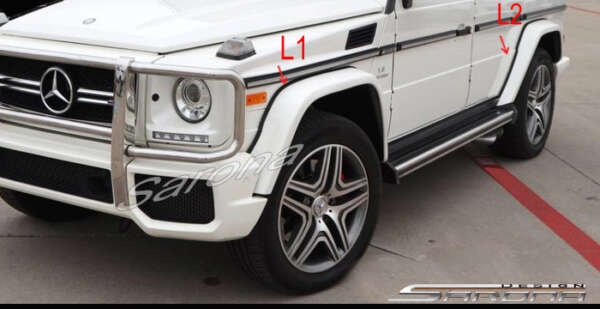1990-2018 Mercedes-Benz G Class Fender Flares