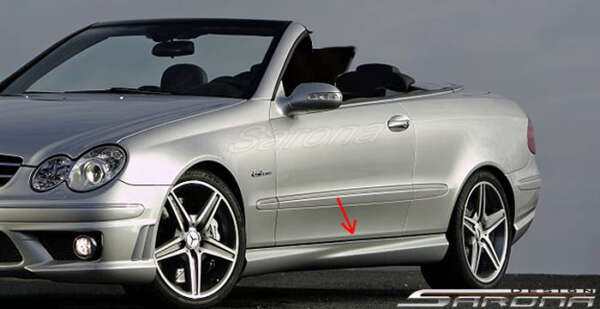 2003-2009 Mercedes-Benz CLK Side Skirts