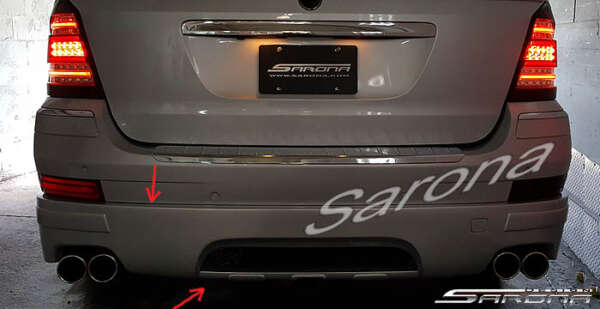 2006-2009 Mercedes-Benz GL Rear Add-On
