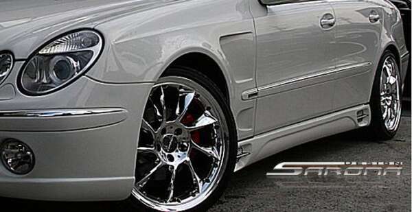 2003-2009 Mercedes-Benz E Class Side Skirts