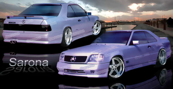 1984-1995 Mercedes-Benz E Class Front Bumper