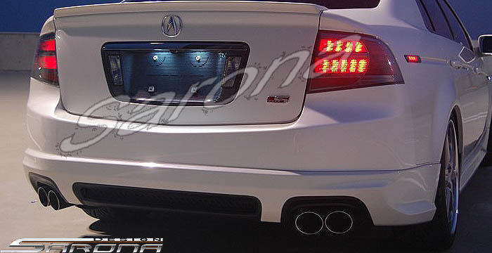 2004-2008 Acura TL Rear Add-On 2004-2008 Acura TL Rear Add-On