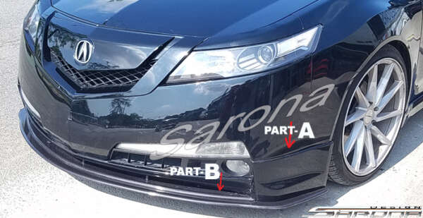 2009-2011 Acura TL Front Add-On