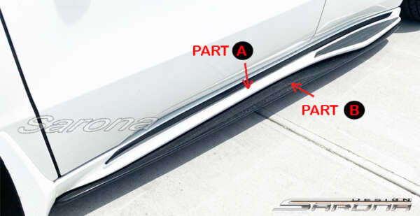 2014-2021 Acura MDX Side Skirts 2014-2021 Acura MDX Side Skirts