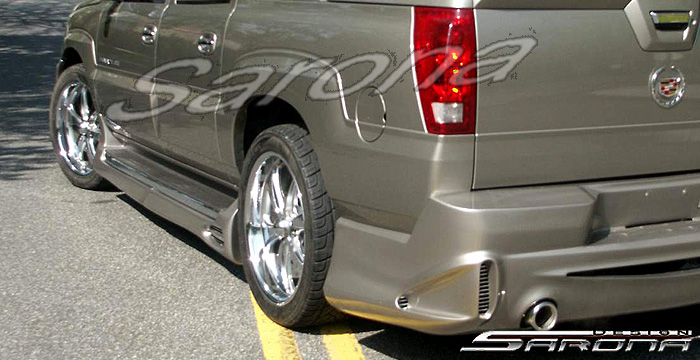 2002-2012 Cadillac Escalade EXT Side Skirts