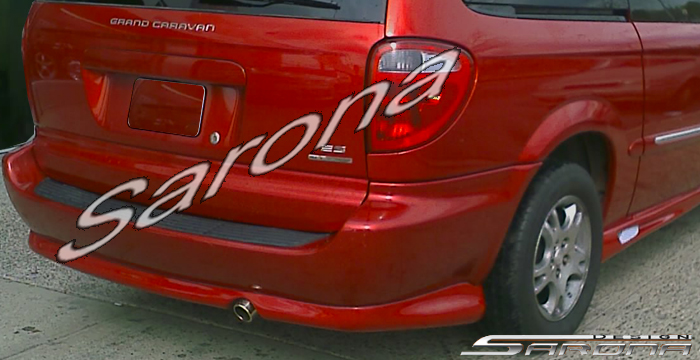 2001-2004 Dodge Grand Caravan Rear Add-On 2001-2004 Dodge Grand Caravan Rear Add-On