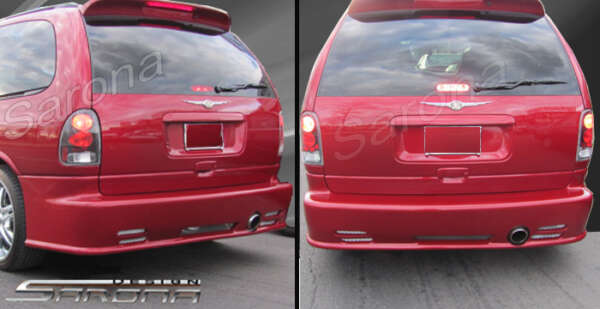 1996-2000 Dodge Grand Caravan Rear Bumper