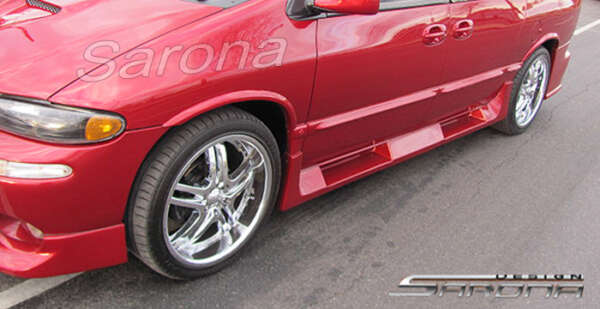 1996-2000 Dodge Grand Caravan Side Skirts