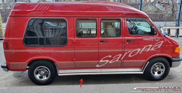 1978-2003 Dodge Ram Van Running Boards
