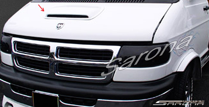 1970-2003 Dodge Ram Van Hood Scoop 1970-2003 Dodge Ram Van Hood Scoop