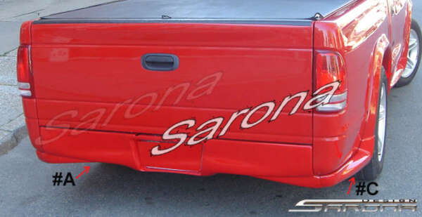 1997-2003 Dodge Dakota Rear Add-On