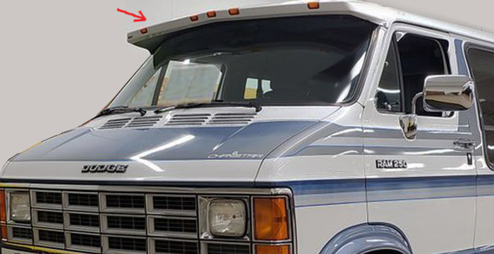 1978-1993 Dodge Ram Van Sun Visor 1978-1993 Dodge Ram Van Sun Visor