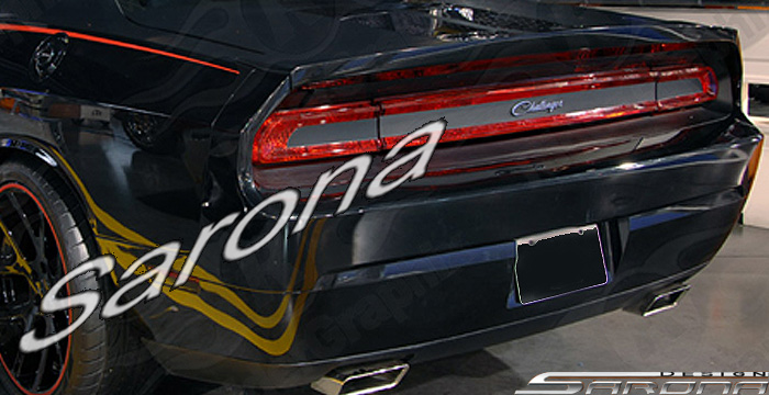 2008-2014 Dodge Challenger Trunk Wing