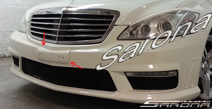 2010-2013 Mercedes-Benz S Class License Plate Holder