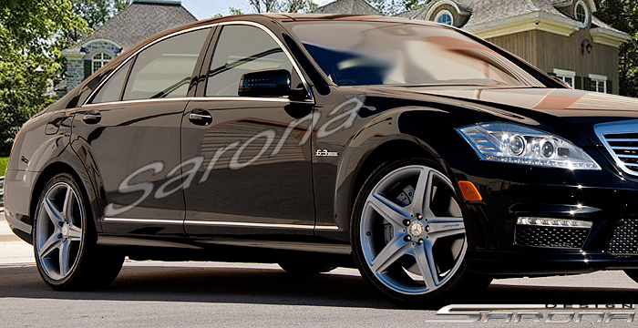 2007-2012 Mercedes-Benz S Class Side Skirts