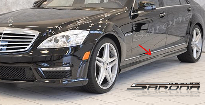 2007-2012 Mercedes-Benz S Class Side Skirts