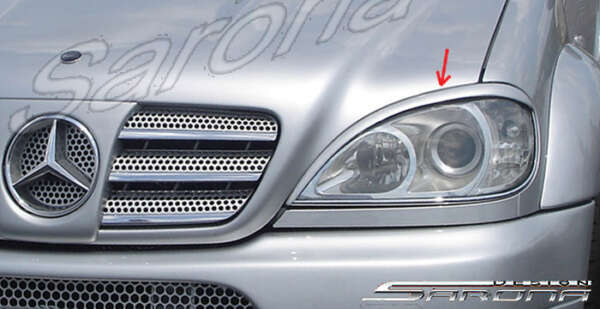 1998-2005 Mercedes-Benz ML Eyelids
