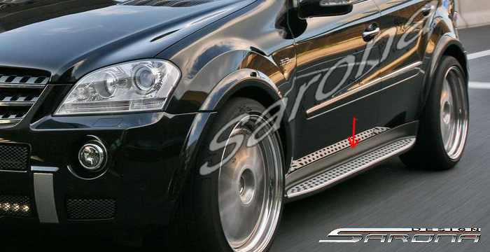 2007-2011 Mercedes-Benz ML Running Boards 2007-2011 Mercedes-Benz ML Running Boards