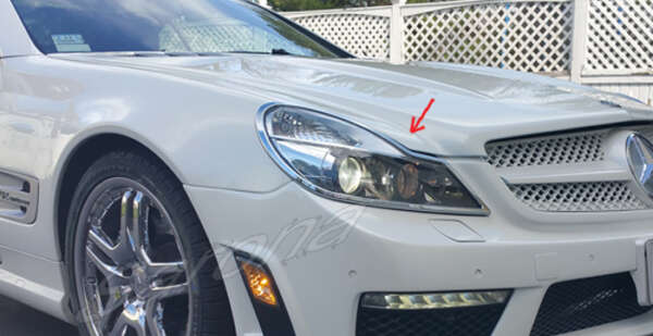 2009-2012 Mercedes-Benz SL Chrome Accessories