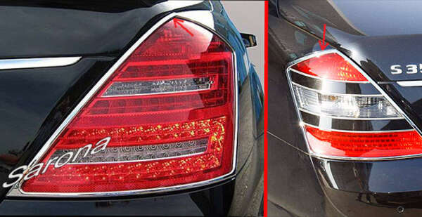 2007-2013 Mercedes-Benz S Class Chrome Accessories